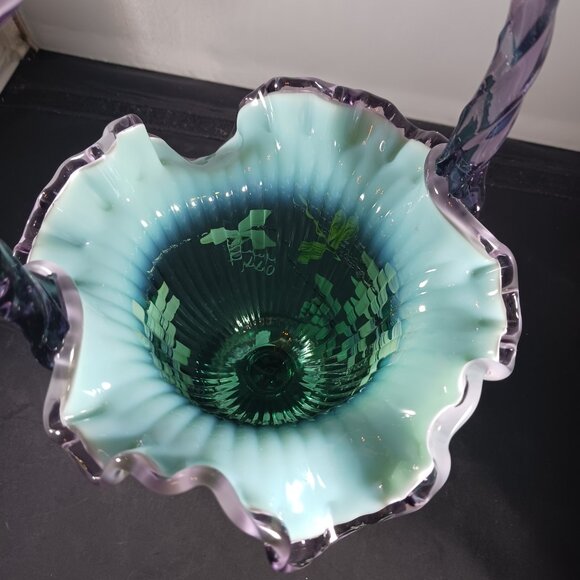 Fenton Art Glass-New Century XXI Collection Multiple Signature - Picture 7 of 10